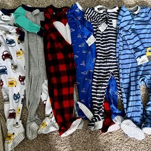 Carters Sleeper Lot of 6 size 18 months